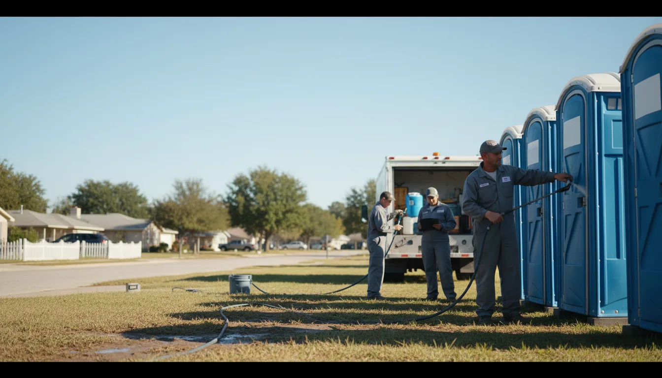 Long-Term Portable Toilet Rental in Pinola, MS near me